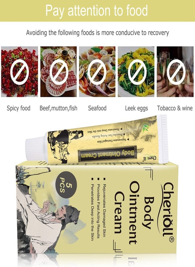 Cherioll Moisturising Cream,Uncomfortable Skin 5PCS - Image 4